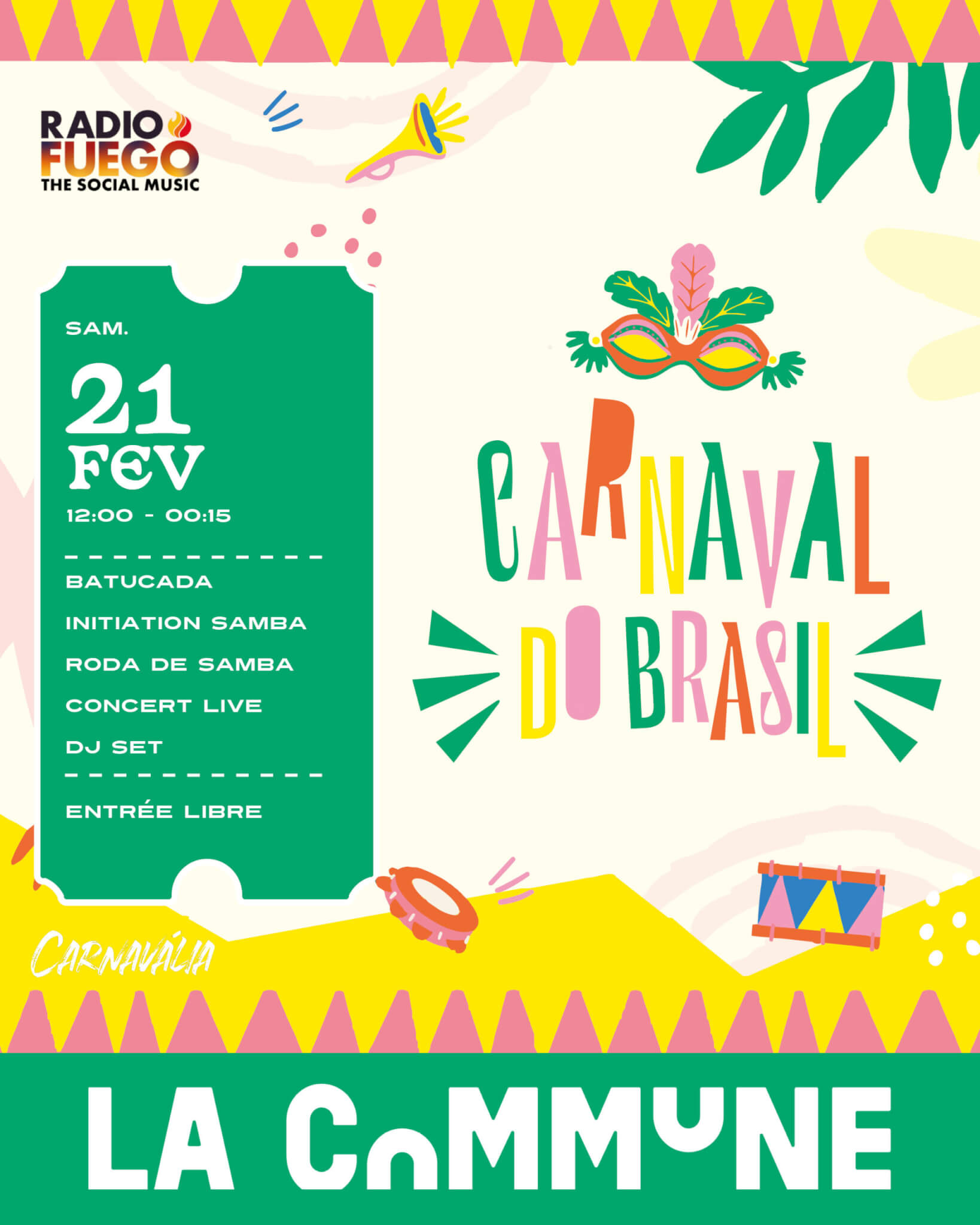 carnaval do brasil 2026 à lyon