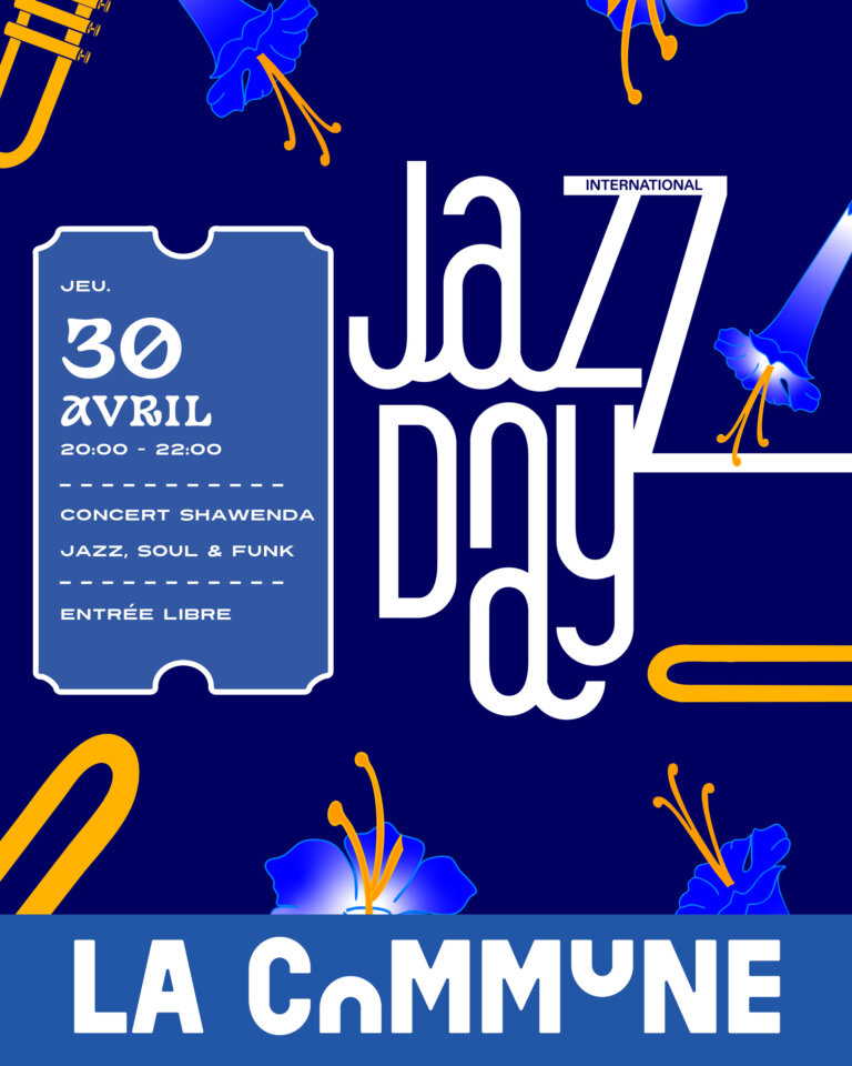 Concert Jazz Day en live avec Shawenda (voix) et Clément CENI (guitare). Un voyage musical jazz, soul et funk dans une ambiance intimiste, chaleureuse et festive. Entrée libre.