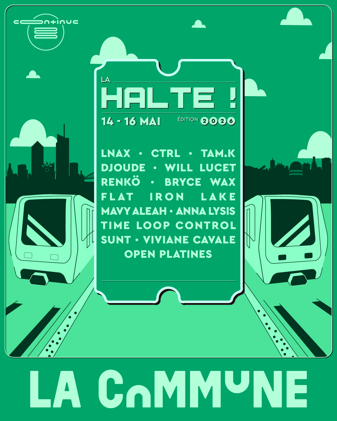 Meta title La Halte #4 à La Commune Lyon | 3 jours de DJ sets, open platines & entrée libre