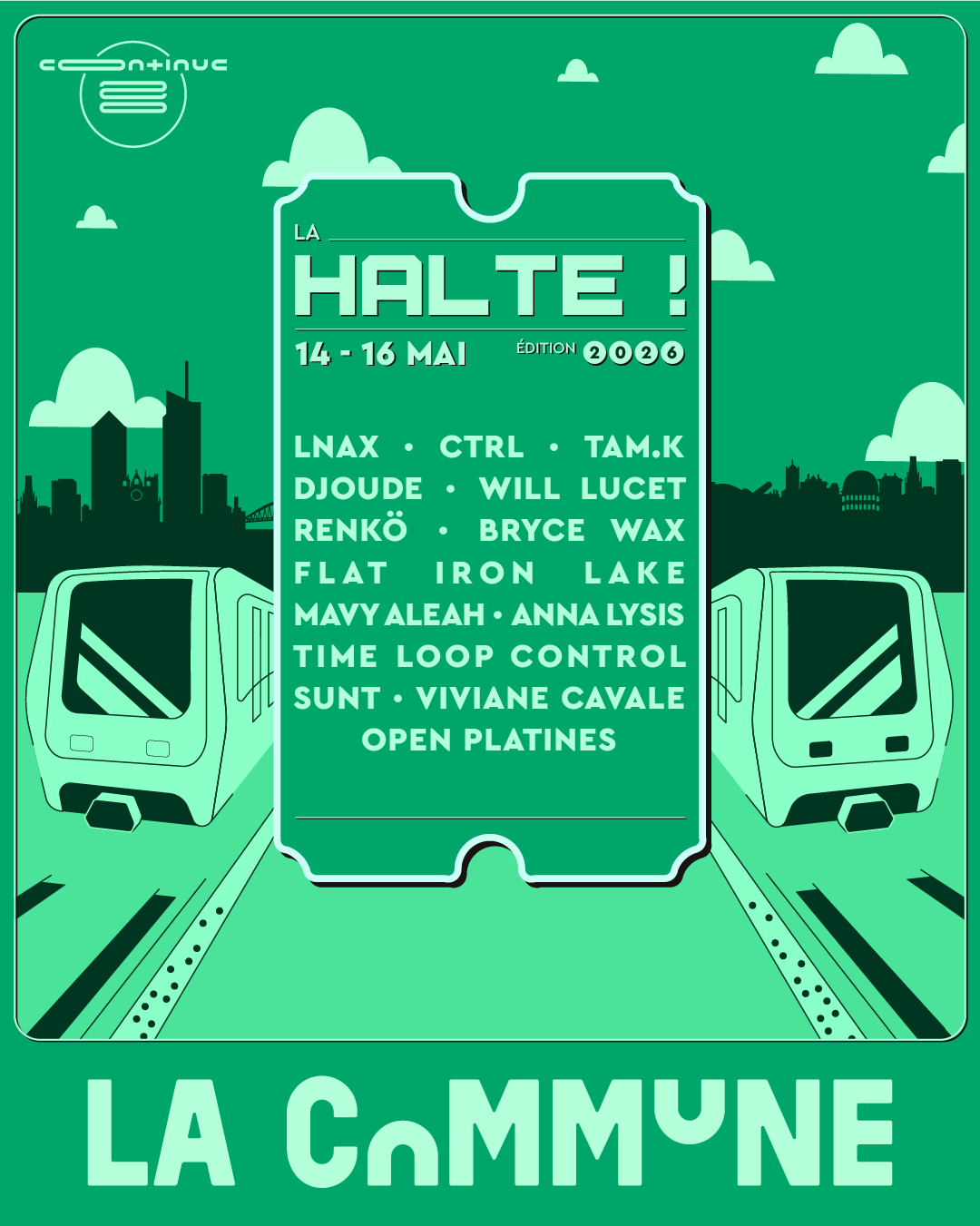 Meta title La Halte #4 à La Commune Lyon | 3 jours de DJ sets, open platines & entrée libre