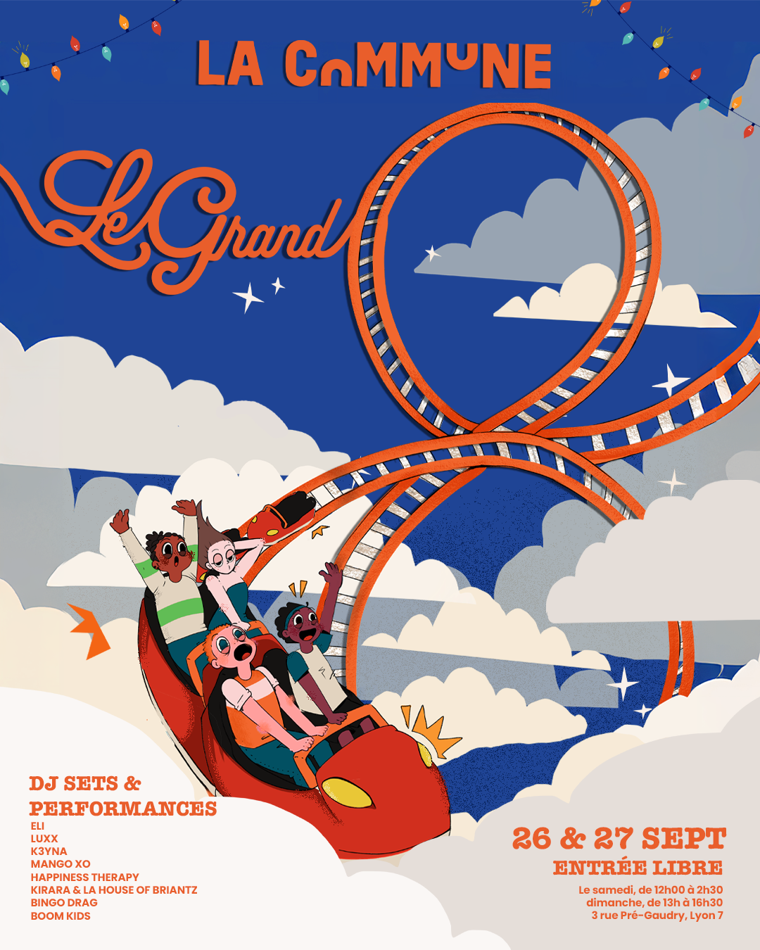Le Grand 8 : les 8 ans de La Commune à Lyon