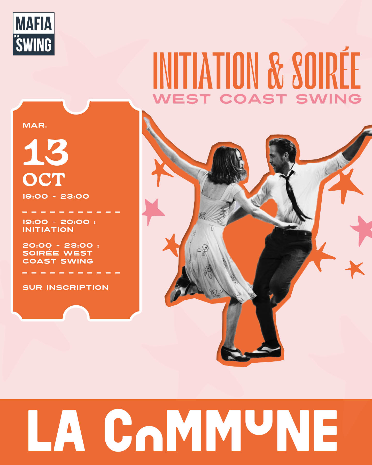 Découvrez le West Coast Swing à La Commune !