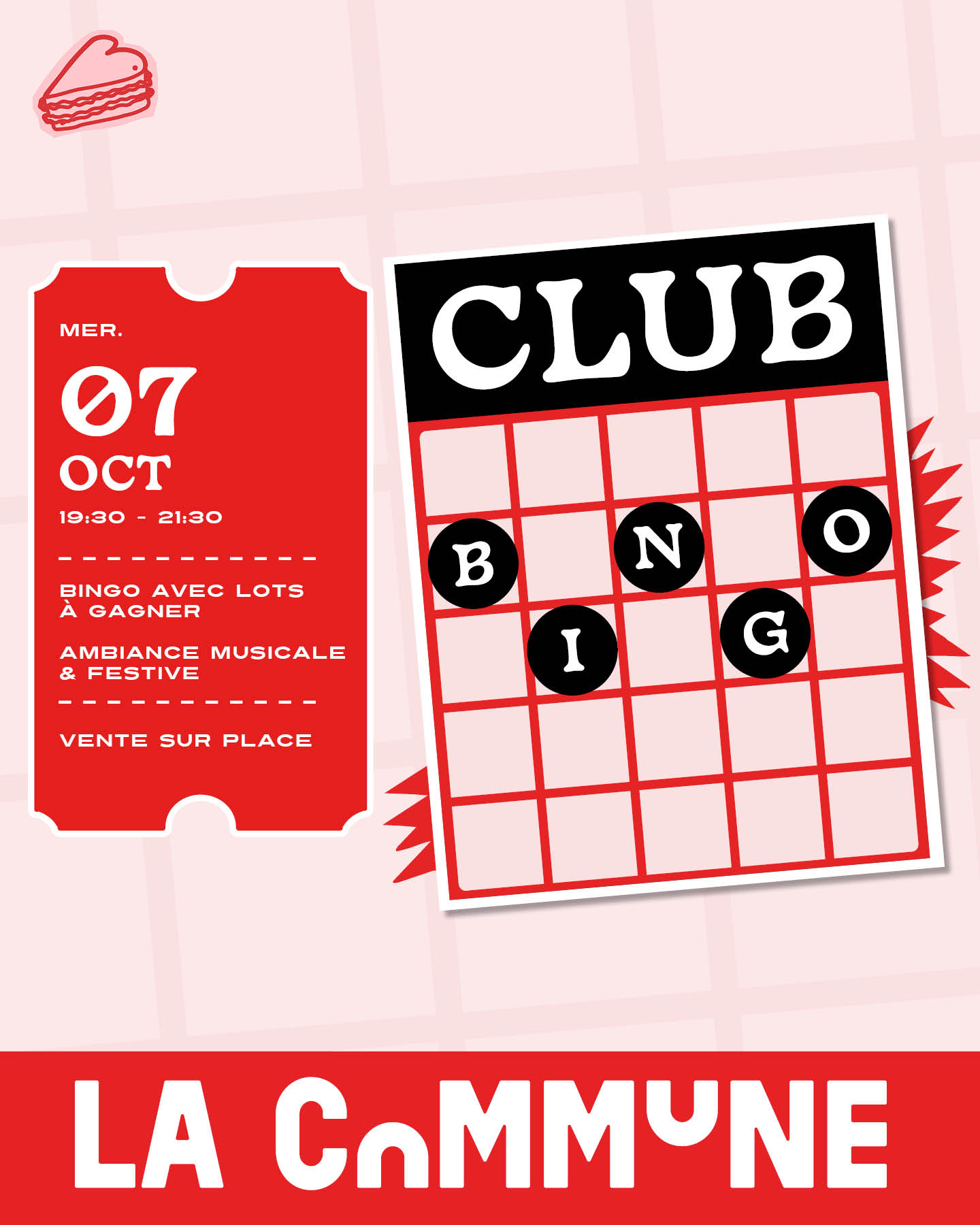 Club Bingo débarque à La Commune !