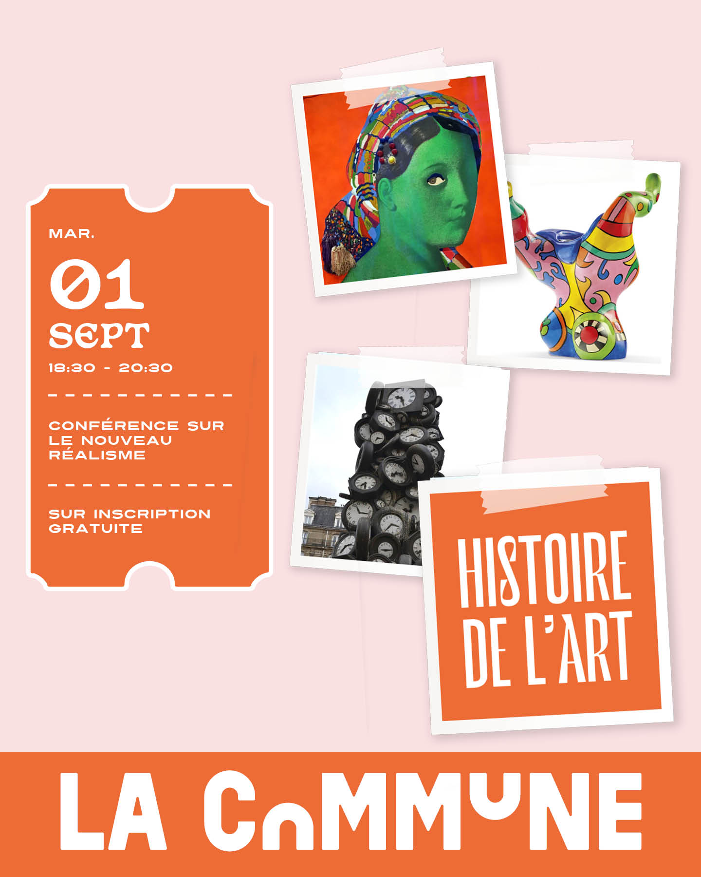 Histoire de l’art à Lyon : conférence sur le nouveau réalisme !