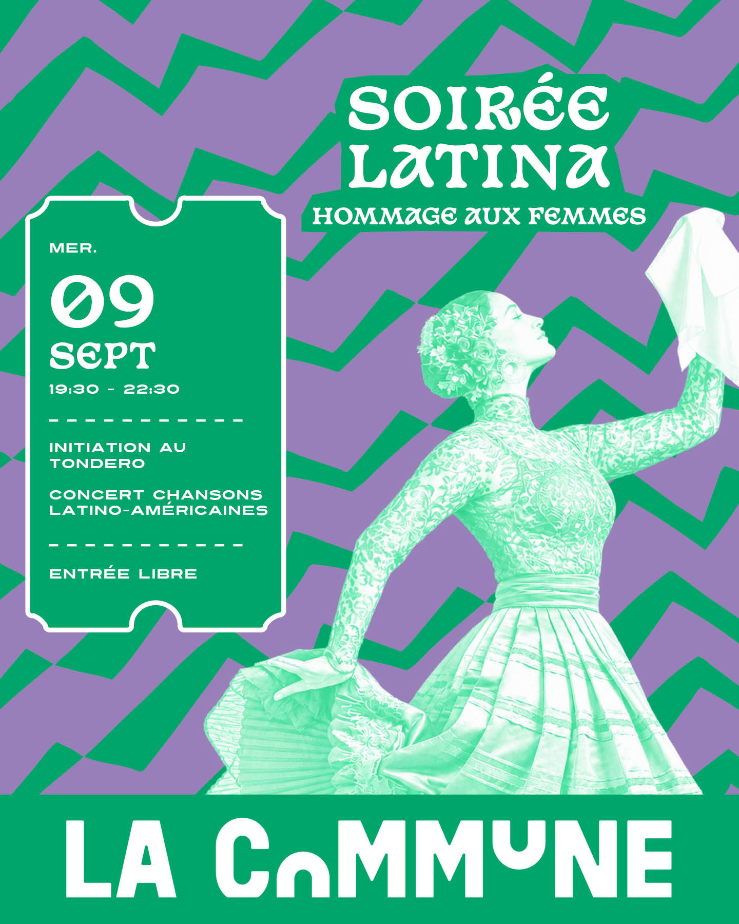 Soirée Latina à La Commune